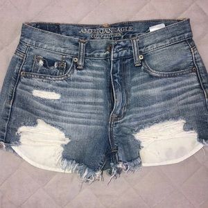 American eagle jean shorts